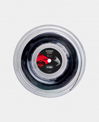Струна для сквоша Dunlop ICONIC POWER 18G  черная 100 метров