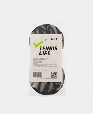 Намотка Tennis Life DRY (Сухая) серый графит 30шт.