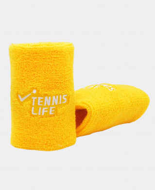 Напульсники Tennis Life желтые 2 шт.