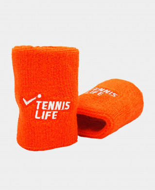 Напульсники Tennis Life оранжевые 2 шт.